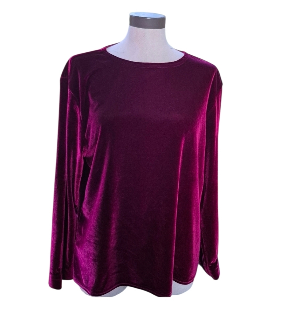CP Shades Sausalito Womens Velvet Top Size L
